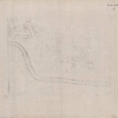 Mapa antiguo siglo XVIII Montmedy Francia Bassompiere