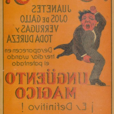 Cartel Publicitario Antiguo Ungüento Mágico [1910]