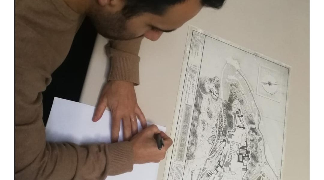 Subastamos el primer mapa cenital de la Alhambra del siglo XVIII