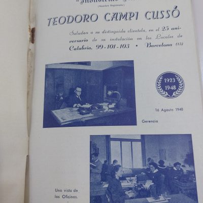 Industrias Sklar. Catálogo General (1948 – 1949)