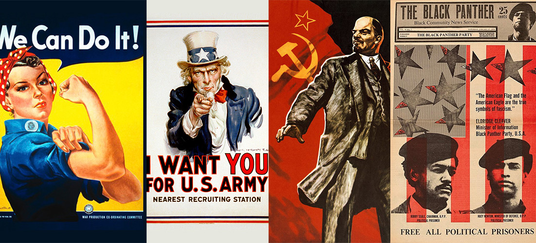 Los 4 ejemplos más significativos en cartelería de propaganda política