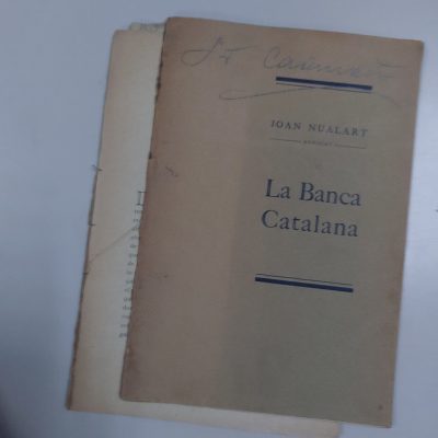 La Banca Catalana  (1907) Joan Nualart