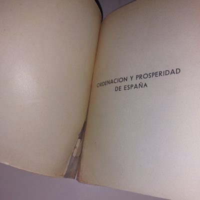 Ordenación y prosperidad de España (1934) Pedro González Blanco