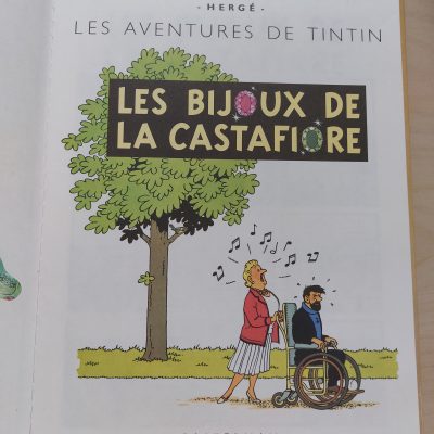 Les bijoux Las joyas de la Castafiore Les aventures de Tintin Hergé Casterman 1967