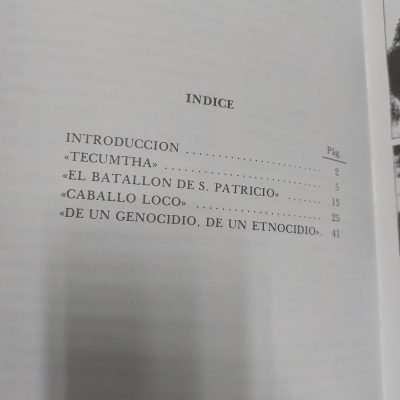 Comic Antiguo Siglo XX 1979 Etnocidio. Luis García