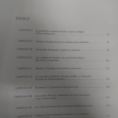 Libro antiguo Siglo XX 1991 El Ganado Español, un descubrimiento para América. Eduardo Laguna Sanz