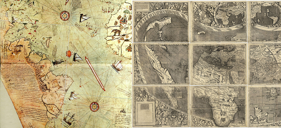 La historia de la cartografía a través de los mapas