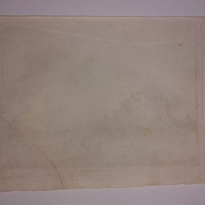 Grabado Siglo XVIII Vue de Vista de Gibraltar Andalucía España Reino Unido [1707] Pieter van der Aa